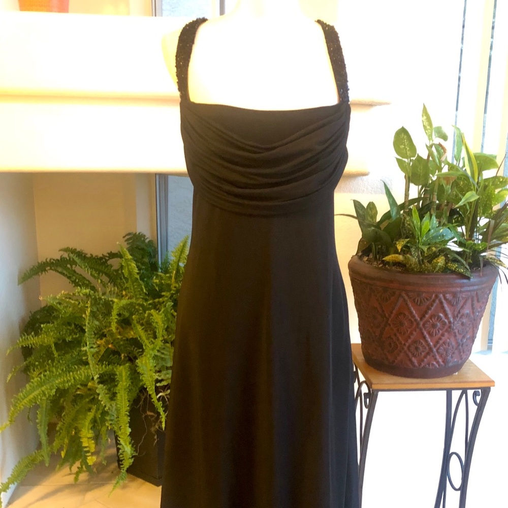 Dress Barn Collection Racerback Evening Dress
